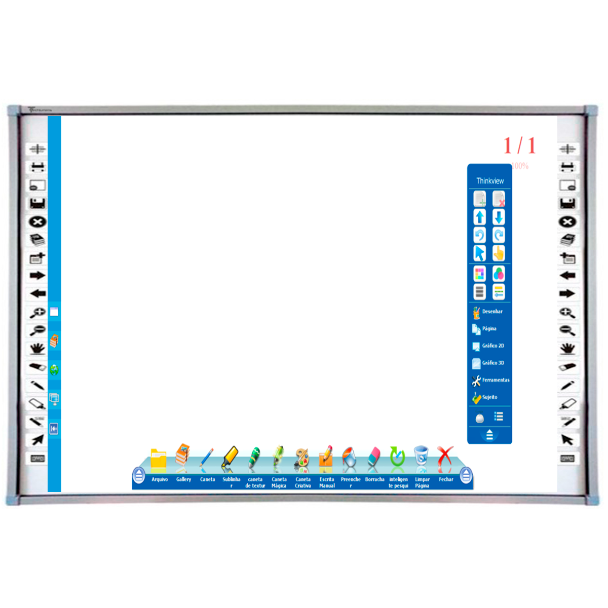 Lousa Interativa Digital  TB-9086 /86"