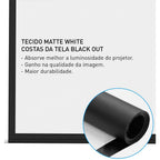 Tela de Projeção Tensionada Elétrica Tbts150H (3.32X1.86M)