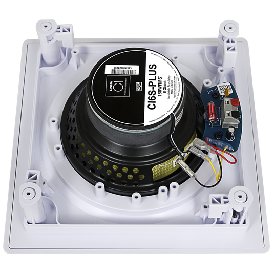 Caixa de Som JBL CI6S PLUS Arandela Quadrada 160W RMS