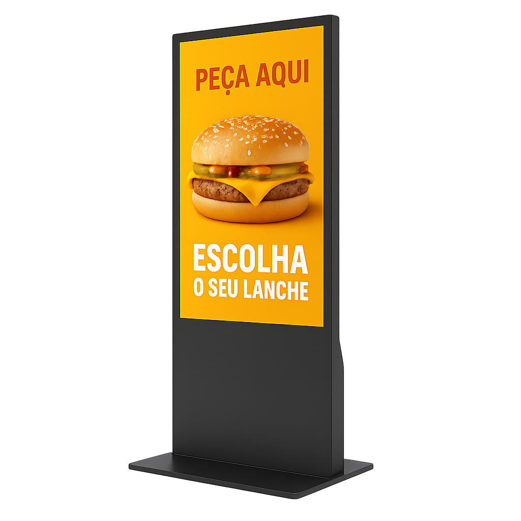 Totem Publicitário Digital 65 Polegadas