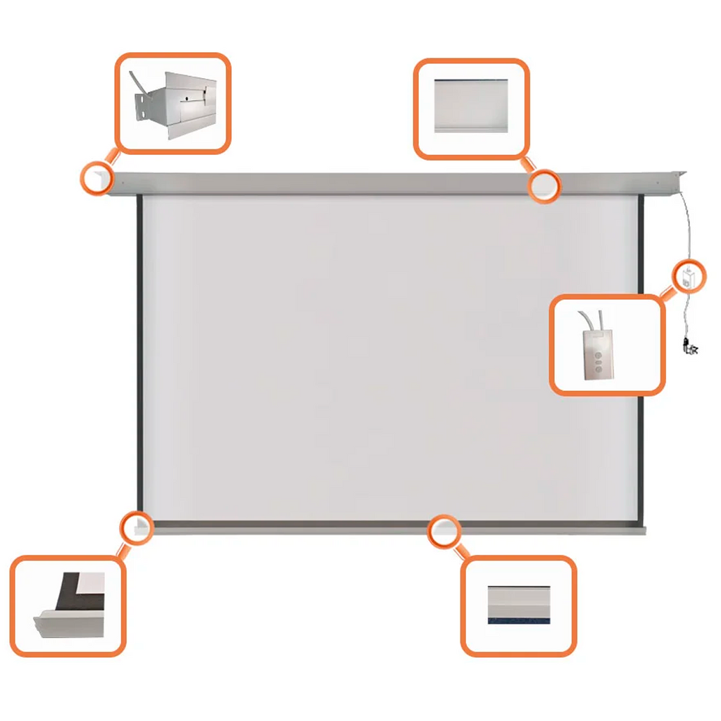 Tela de Embutir Elétrica Tbcil120h (265 x 149 cm) 110V