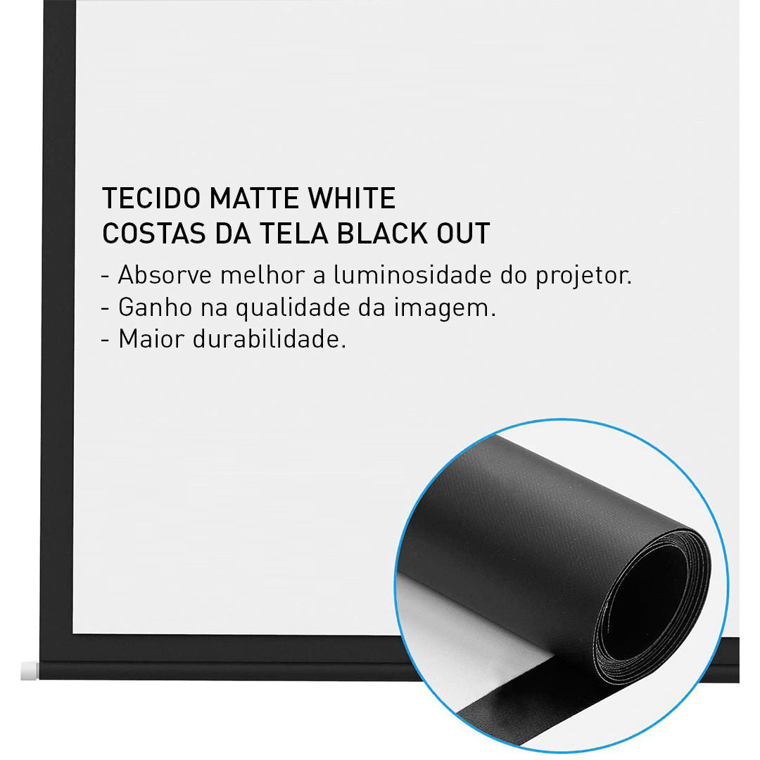 Tela de Projeção de Chão  TBFL100 (203 x 152 cm)