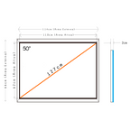 Moldura Interativa Techlumens - 50"