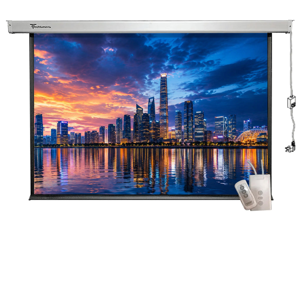 Tela de Projeção Elétrica Tbes060 (150 x 150 cm) 110V